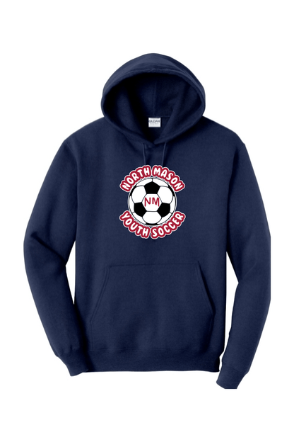 North Mason YS Adult Heavyweight Hoodie Signature Lacrosse
