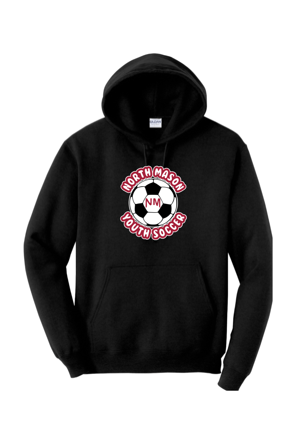North Mason YS Adult Heavyweight Hoodie Signature Lacrosse