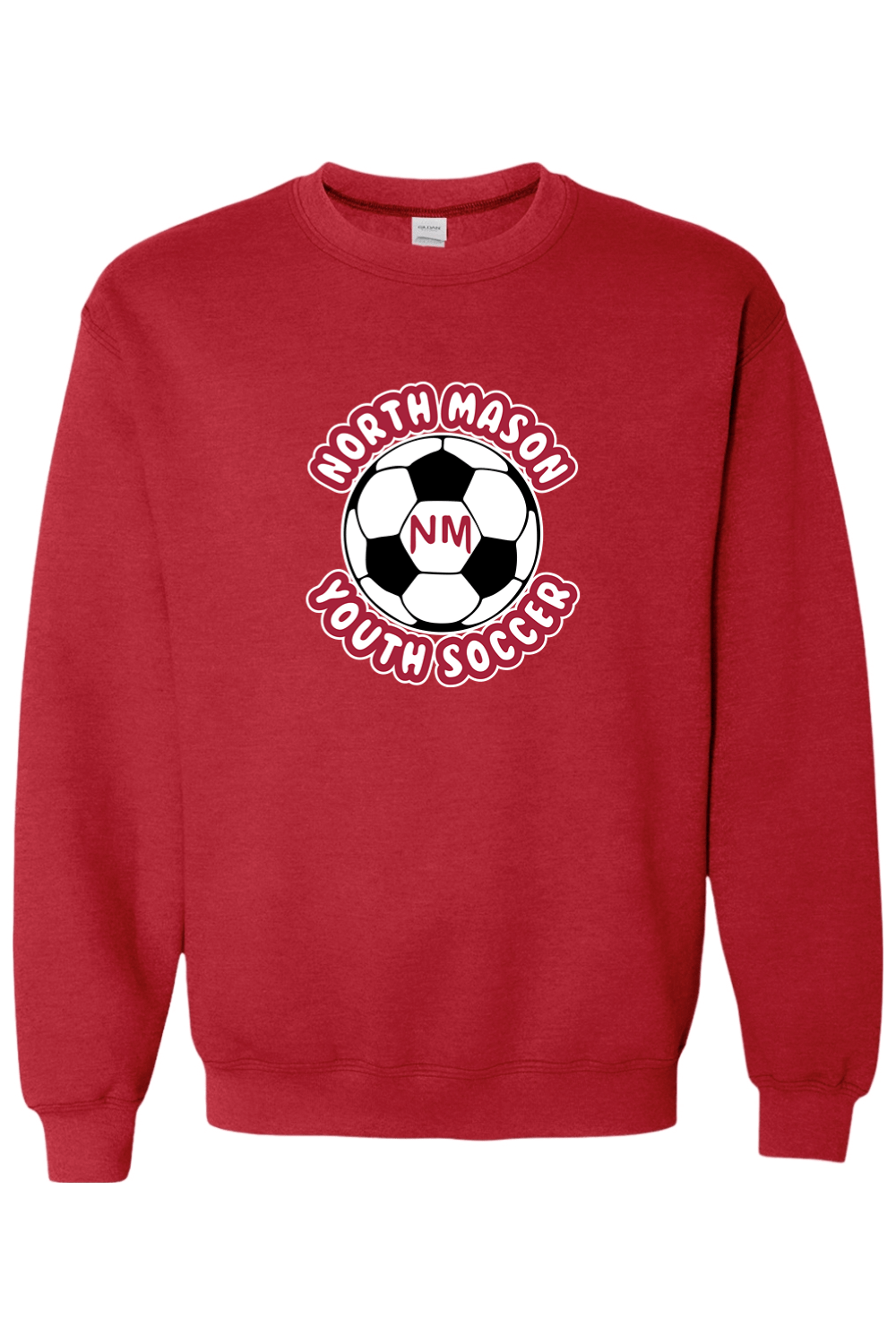 North Mason YS Adult Heavyweight Sweatshirt Signature Lacrosse