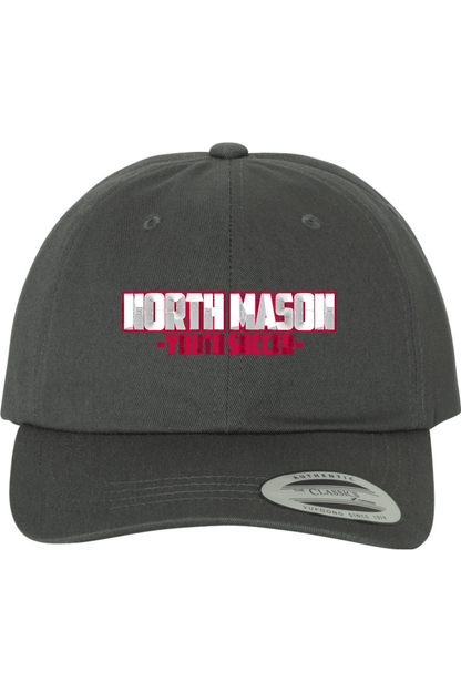 North Mason YS Embroidered Dad Hat Signature Lacrosse