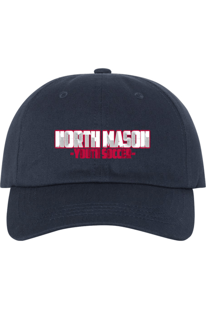 North Mason YS Embroidered Dad Hat Signature Lacrosse