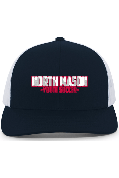 North Mason YS Embroidered Trucker Hat Signature Lacrosse