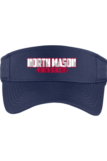 North Mason YS Embroidered Visor Signature Lacrosse