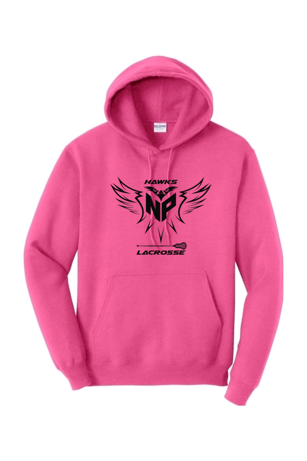 North Phoenix Lacrosse Adult Heavyweight Hoodie Signature Lacrosse
