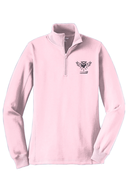 North Phoenix Lacrosse Adult Women's Embroidered Quarter-Zip Pullover Signature Lacrosse