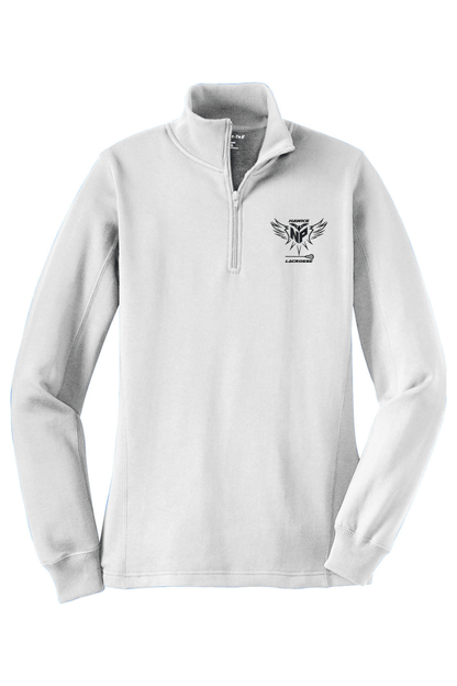 North Phoenix Lacrosse Adult Women's Embroidered Quarter-Zip Pullover Signature Lacrosse