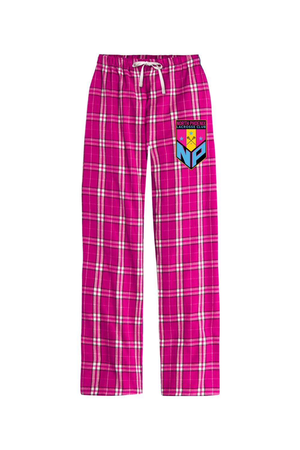 North Phoenix Lacrosse Adult Women's Flannel Plaid Pants Signature Lacrosse