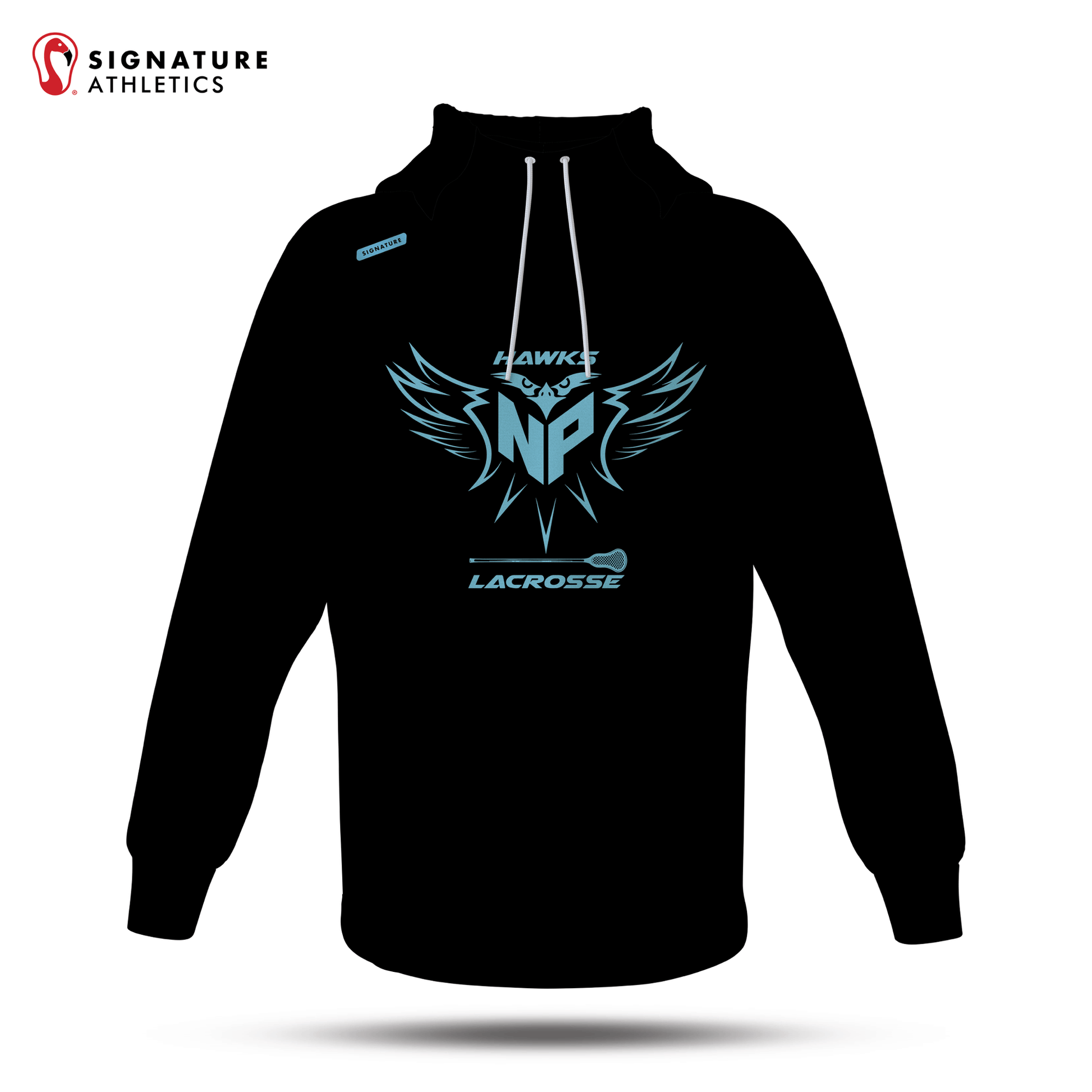 North Phoenix Lacrosse Scuba Hoodie Signature Lacrosse