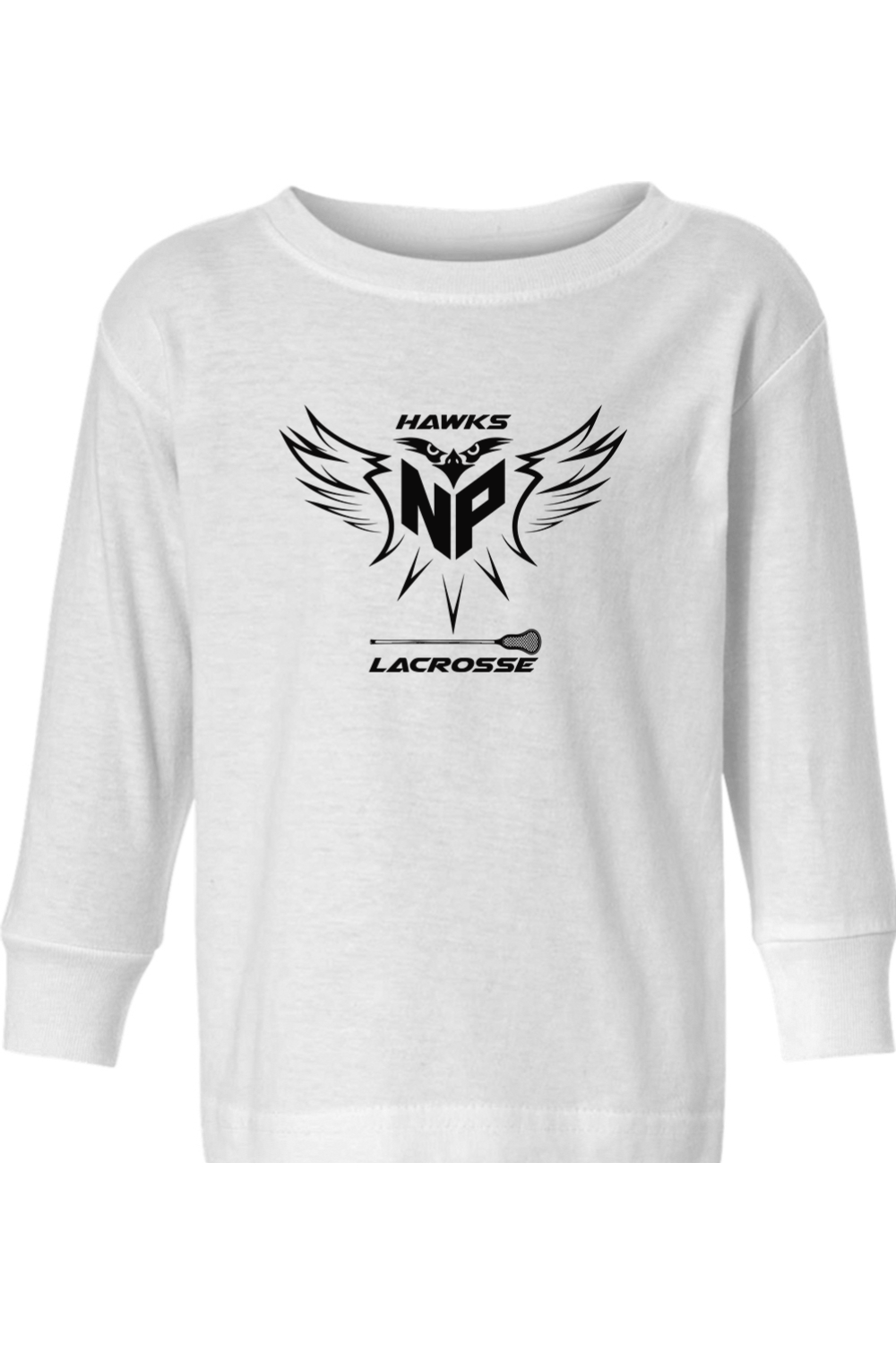 North Phoenix Lacrosse Toddler Long Sleeve T-Shirt Signature Lacrosse