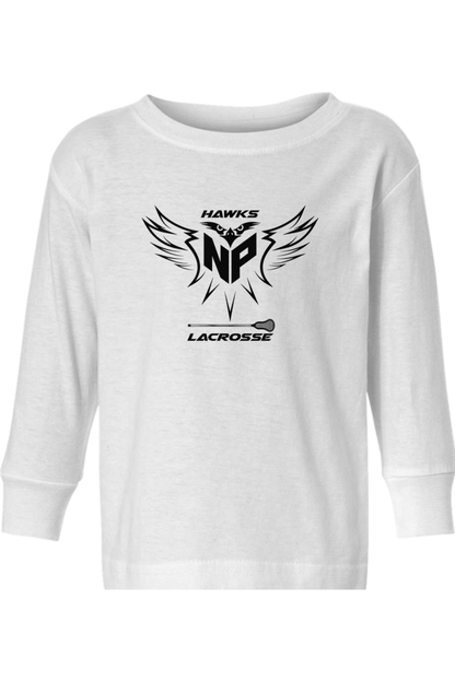 North Phoenix Lacrosse Toddler Long Sleeve T-Shirt Signature Lacrosse