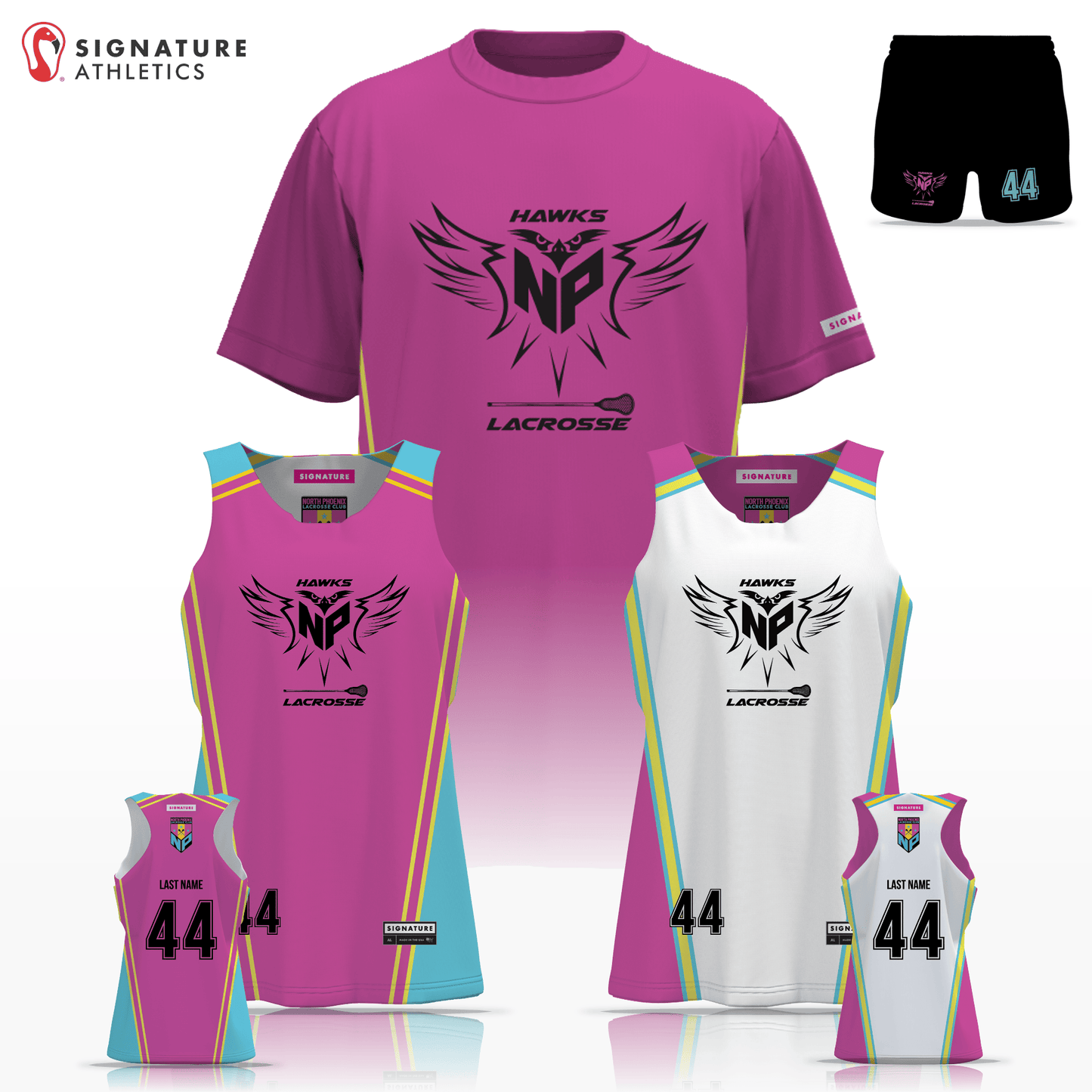 North Phoenix Women's 3 Piece Player Package Signature Lacrosse