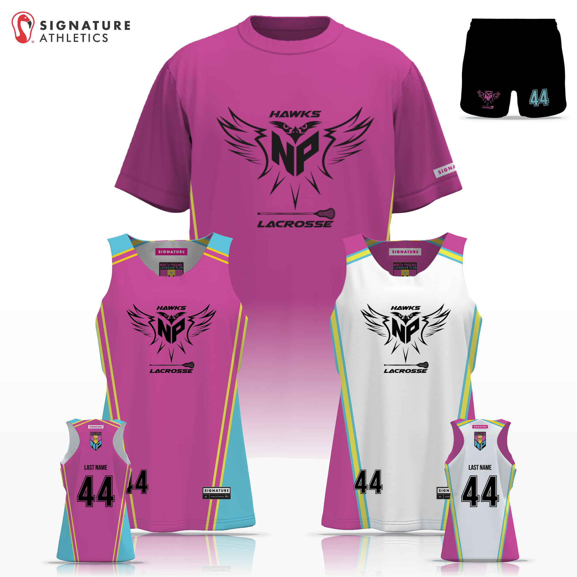 North Phoenix Women's 3 Piece Player Package Signature Lacrosse