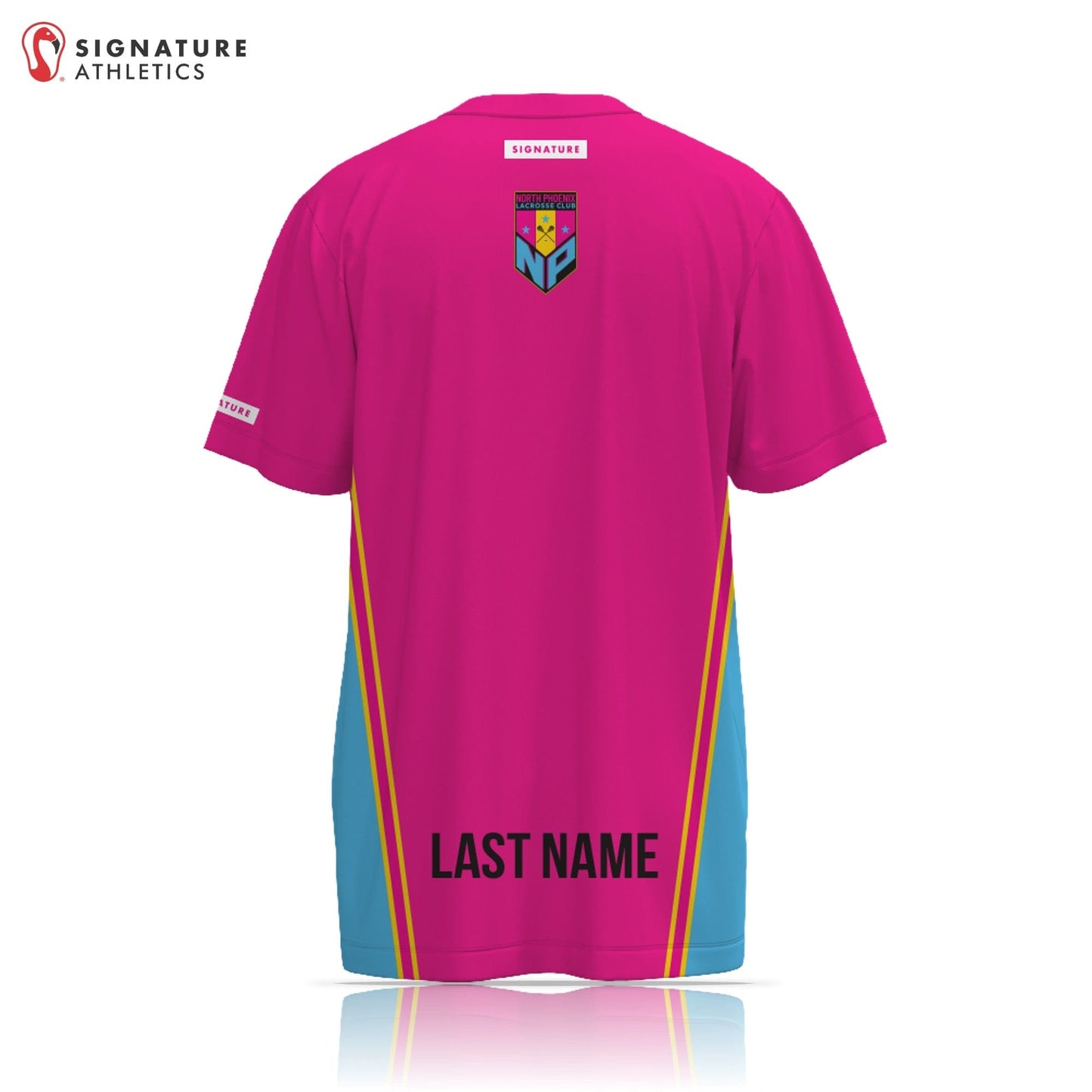 North Phoenix Women's Short Sleeve Tech Tee Signature Lacrosse