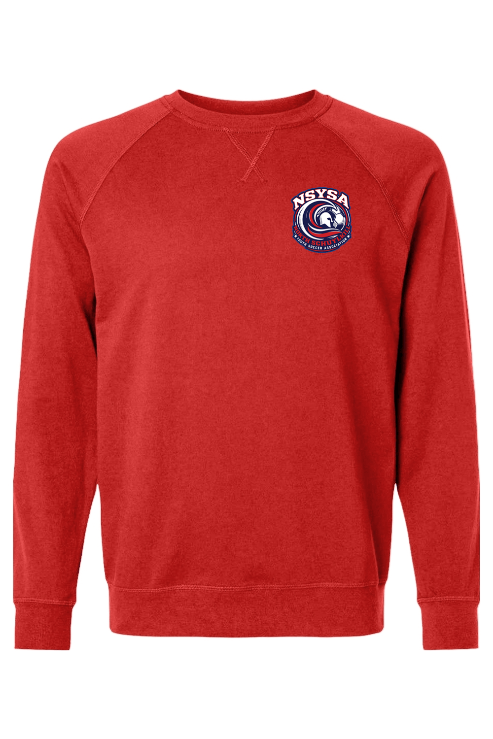North Schuylkill Soccer Adult Heavyweight Raglan Long Sleeve Signature Lacrosse