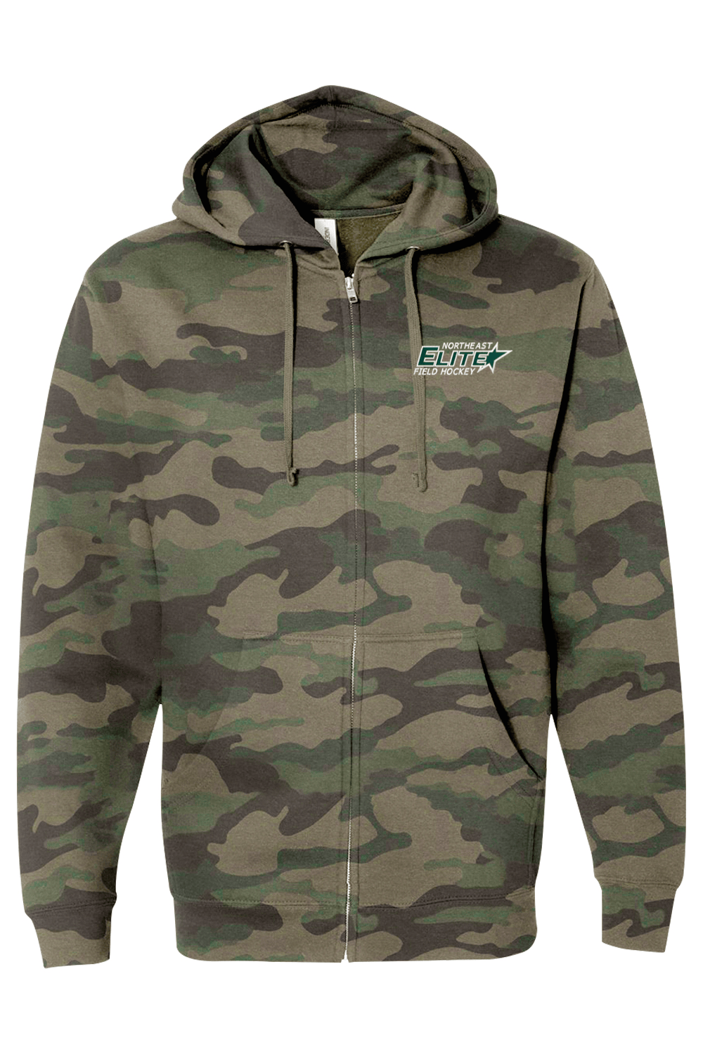 NorthEast Elite FH Independent Trading Co. Heavyweight Full-Zip Hooded Sweatshirt Signature Lacrosse