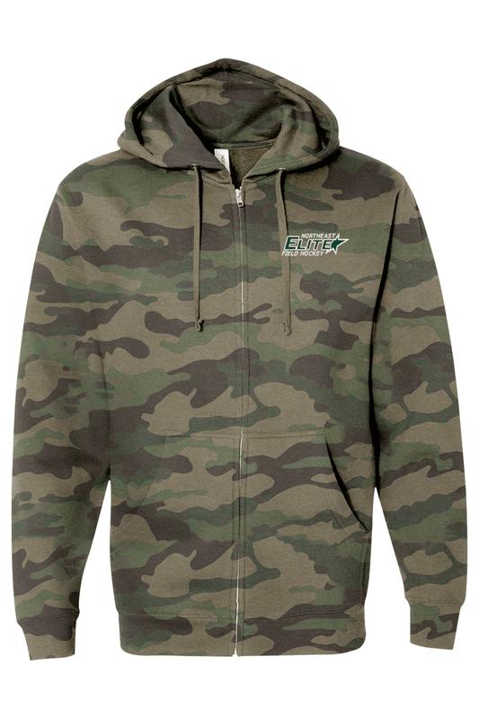 NorthEast Elite FH Independent Trading Co. Heavyweight Full-Zip Hooded Sweatshirt Signature Lacrosse