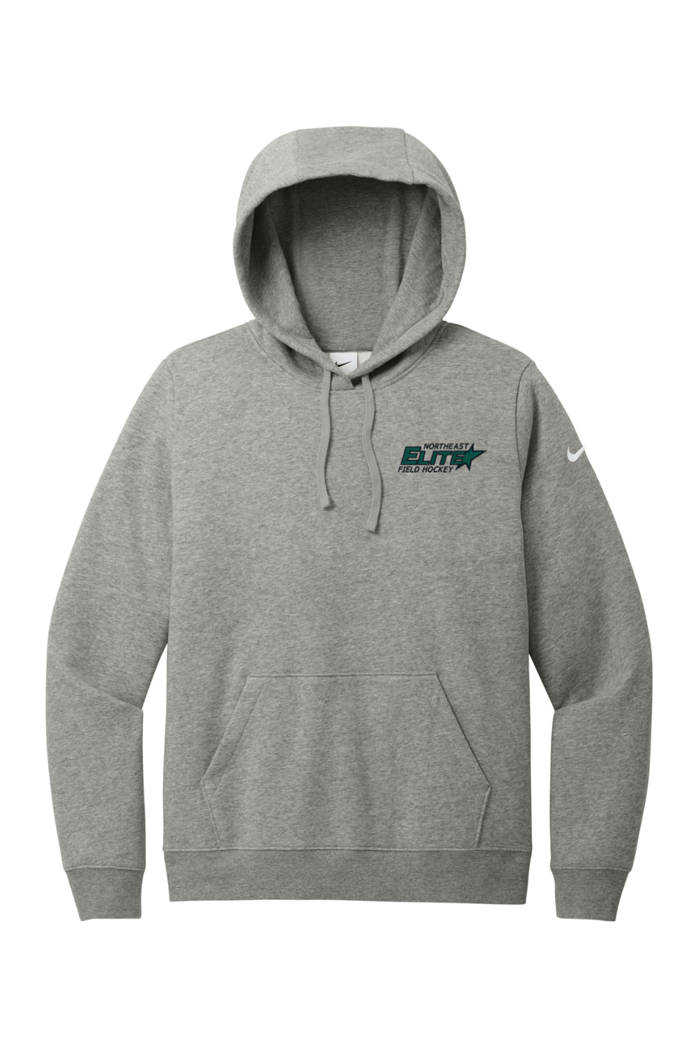 NorthEast Elite FH Nike Ladies Club Fleece Sleeve Swoosh Pullover Hoodie Signature Lacrosse