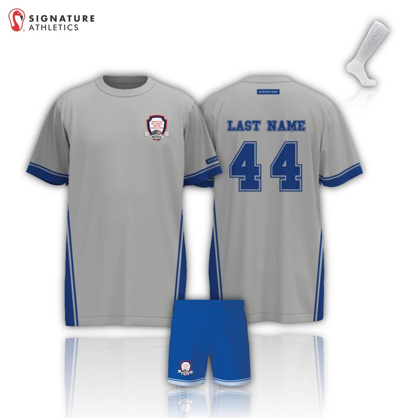 Northeast Oklahoma Soccer Association Boy's 3 Piece Player Package Signature Lacrosse