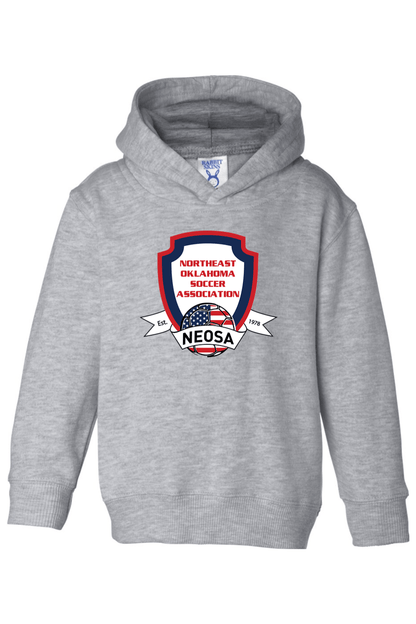 Northeast Oklahoma Soccer Association Toddler Fleece Hoodie Signature Lacrosse