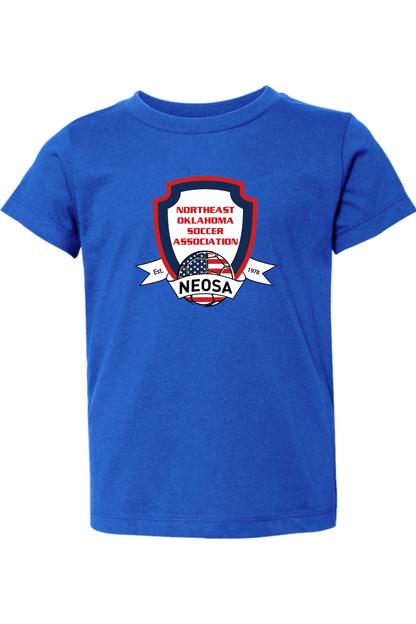 Northeast Oklahoma Soccer Association Toddler T-Shirt Signature Lacrosse
