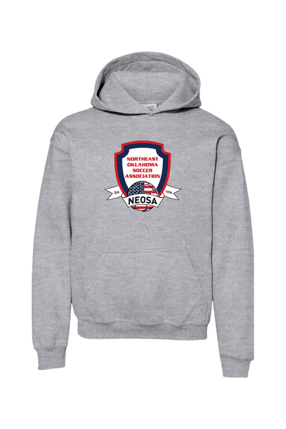 Northeast Oklahoma Soccer Association Youth Hoodie Signature Lacrosse