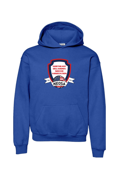 Northeast Oklahoma Soccer Association Youth Hoodie Signature Lacrosse