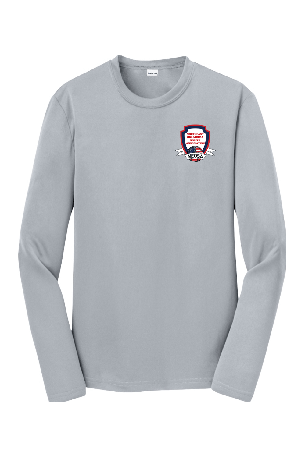 Northeast Oklahoma Soccer Association Youth Long Sleeve T-Shirt Signature Lacrosse