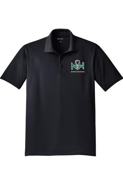 Northwest Sharpshooters LC Adult Embroidered Athletic Polo Signature Lacrosse