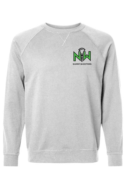 Northwest Sharpshooters LC Adult Heavyweight Raglan Long Sleeve Signature Lacrosse