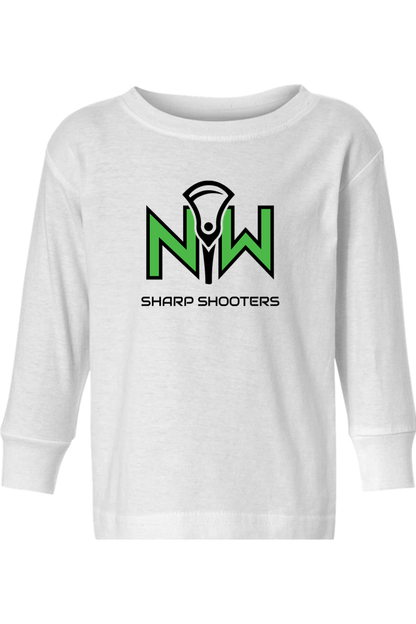 Northwest Sharpshooters LC Toddler Long Sleeve T-Shirt Signature Lacrosse
