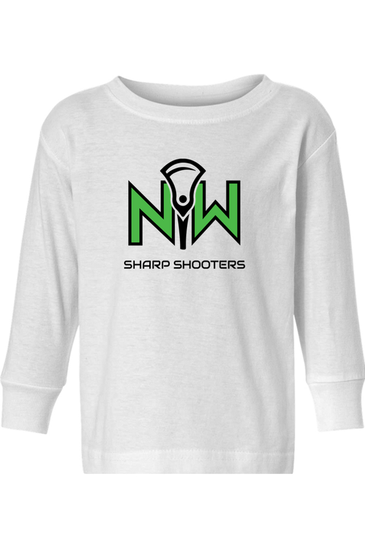 Northwest Sharpshooters LC Toddler Long Sleeve T-Shirt Signature Lacrosse