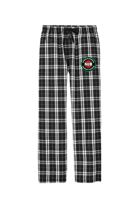 Norwalk Junior Basketball Adult Men's Flannel Plaid Pants Signature Lacrosse