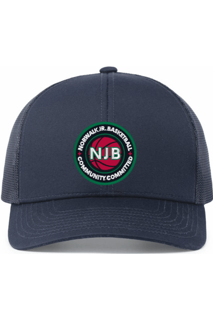 Norwalk Junior Basketball Embroidered Trucker Hat Signature Lacrosse