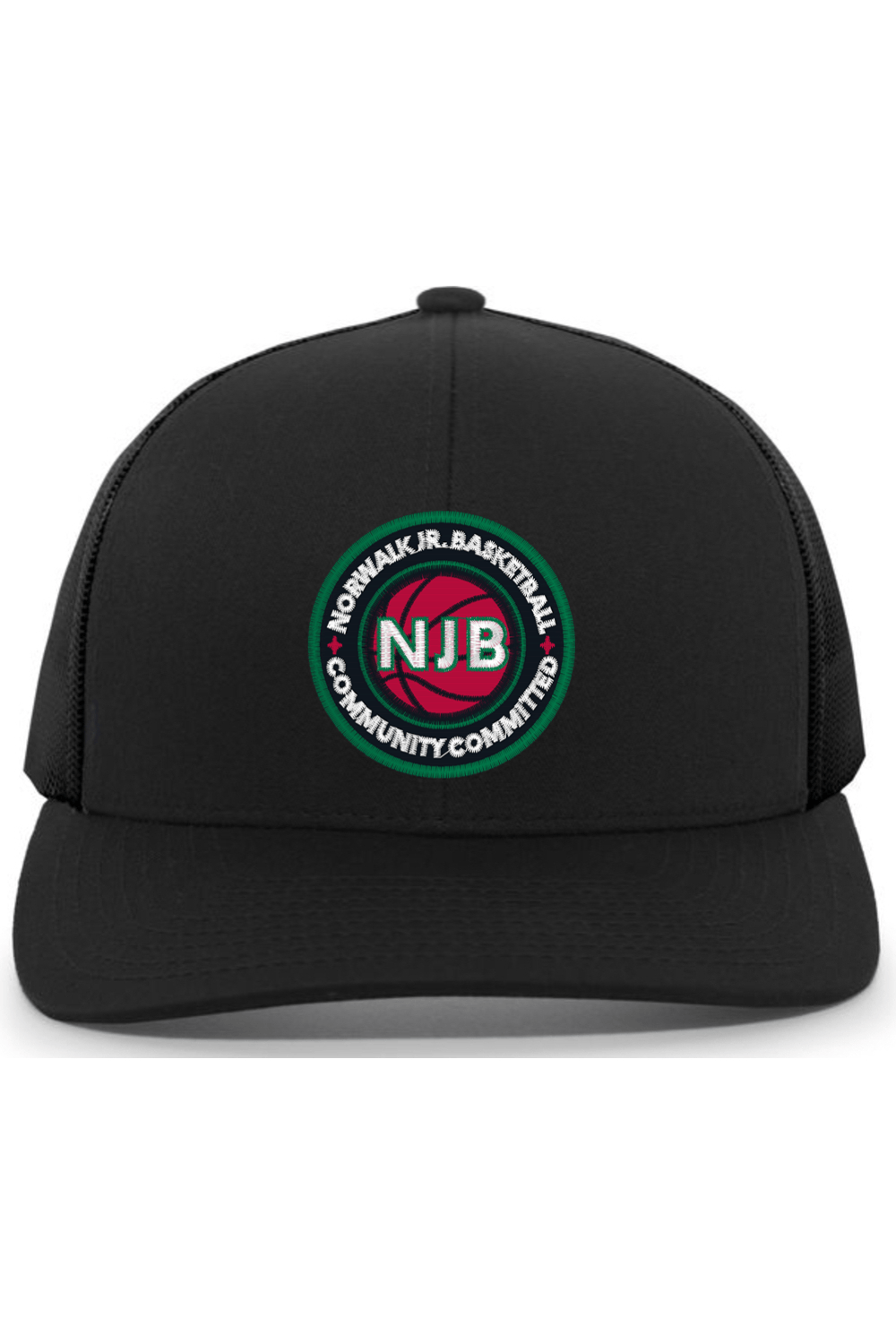 Norwalk Junior Basketball Embroidered Trucker Hat Signature Lacrosse