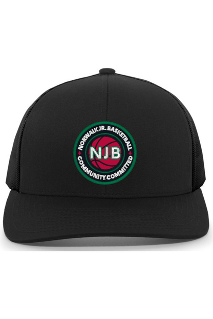 Norwalk Junior Basketball Embroidered Trucker Hat Signature Lacrosse