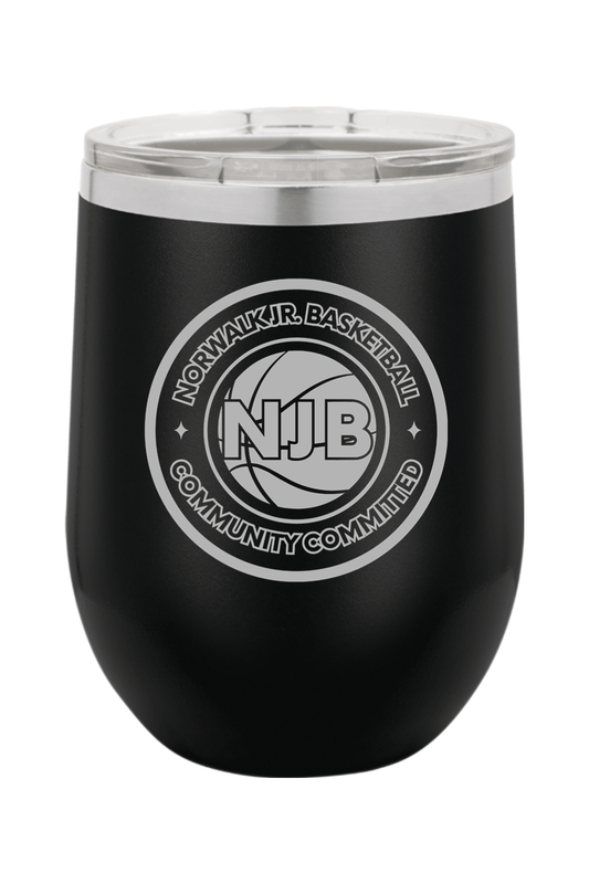 Norwalk Junior Basketball Insulated Wine Tumbler Signature Lacrosse