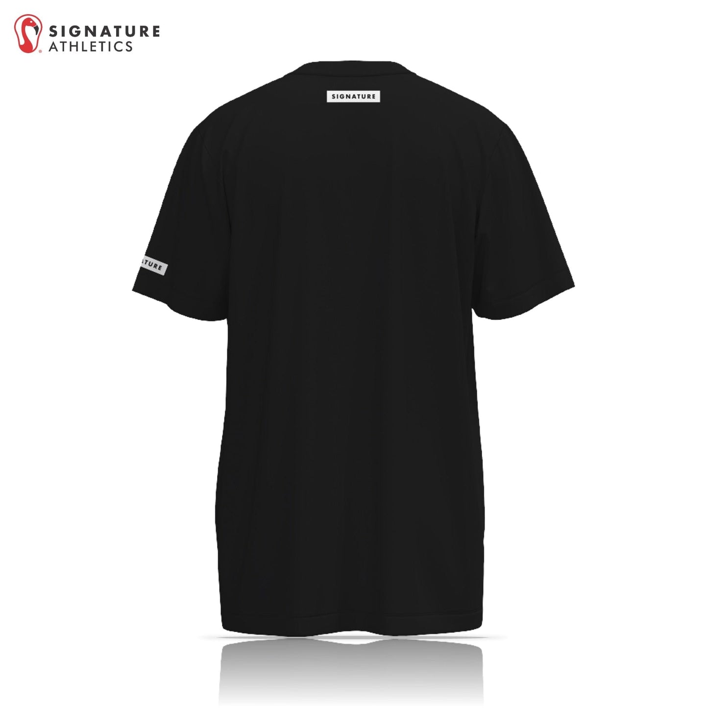 Norwalk Junior Basketball Men's Black Short Sleeve Tech Tee Signature Lacrosse