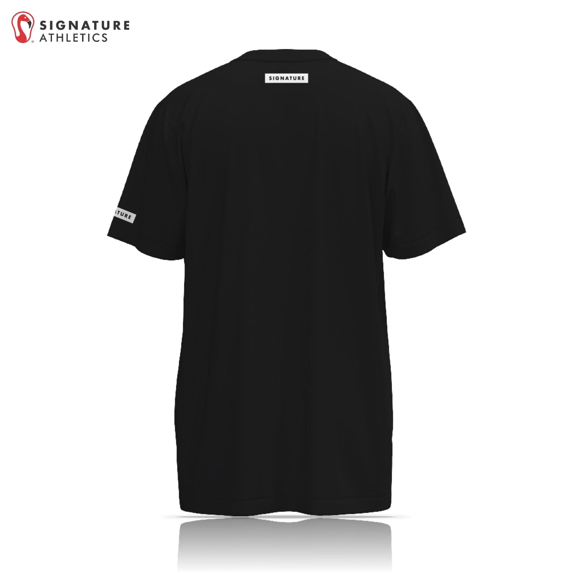Norwalk Junior Basketball Men's Black Short Sleeve Tech Tee Signature Lacrosse