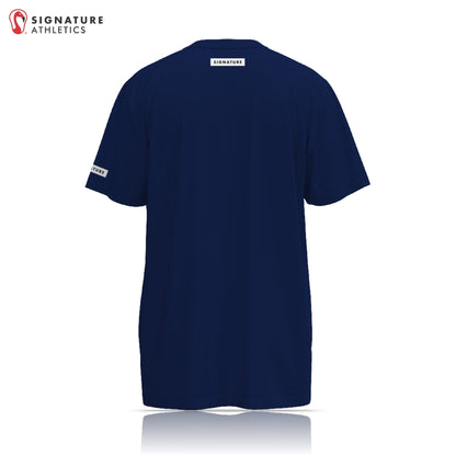 Norwalk Junior Basketball Men's Navy Short Sleeve Tech Tee Signature Lacrosse