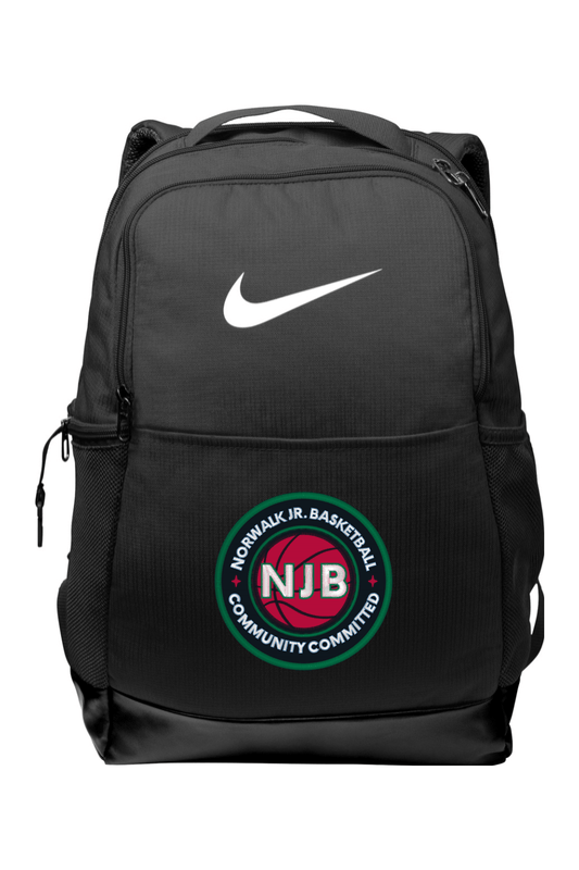 Norwalk Junior Basketball Nike Brasilia Medium Backpack Signature Lacrosse