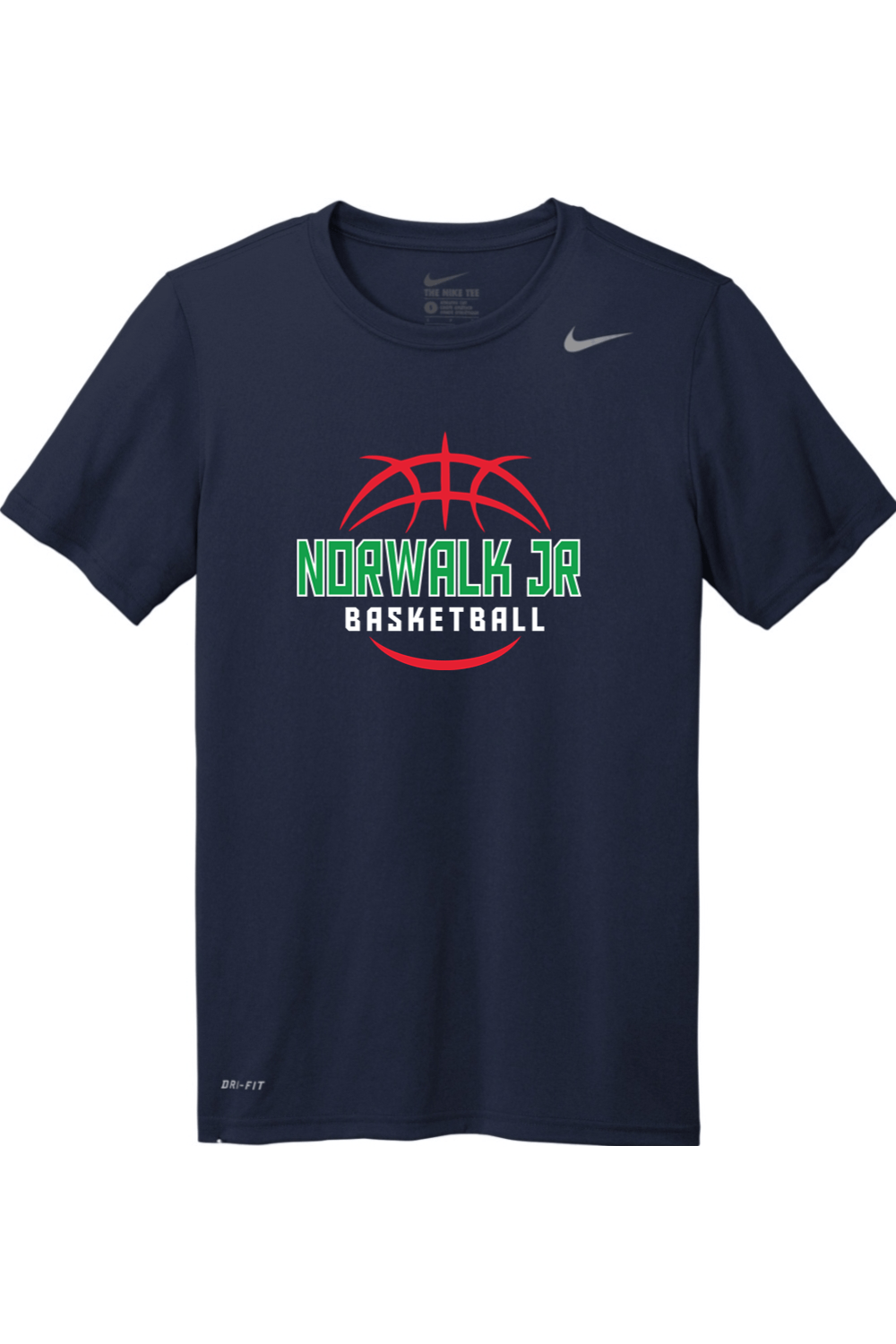 Norwalk Junior Basketball Nike Team rLegend Tee Signature Lacrosse
