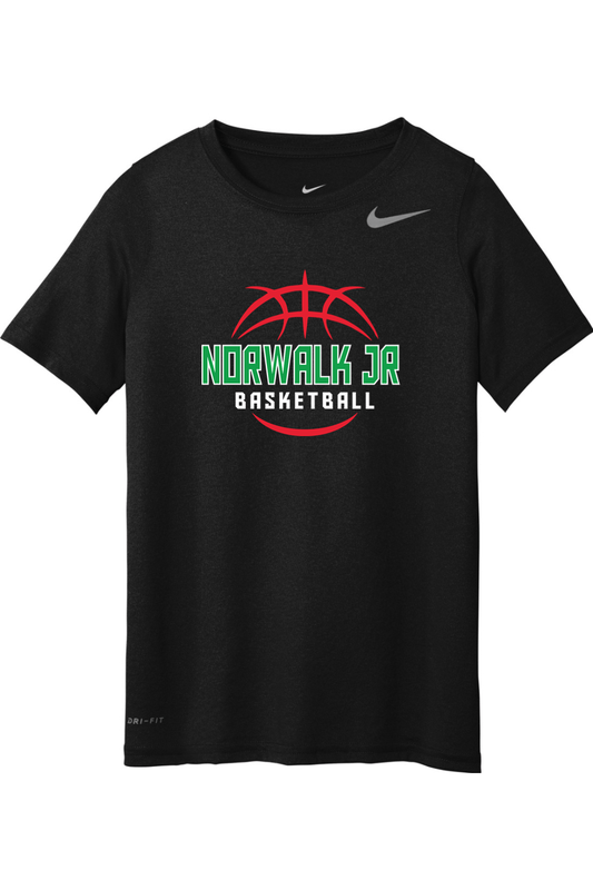 Norwalk Junior Basketball Nike Youth Team rLegend Tee Signature Lacrosse