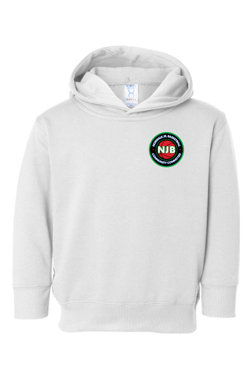 Norwalk Junior Basketball Toddler Fleece Hoodie Signature Lacrosse