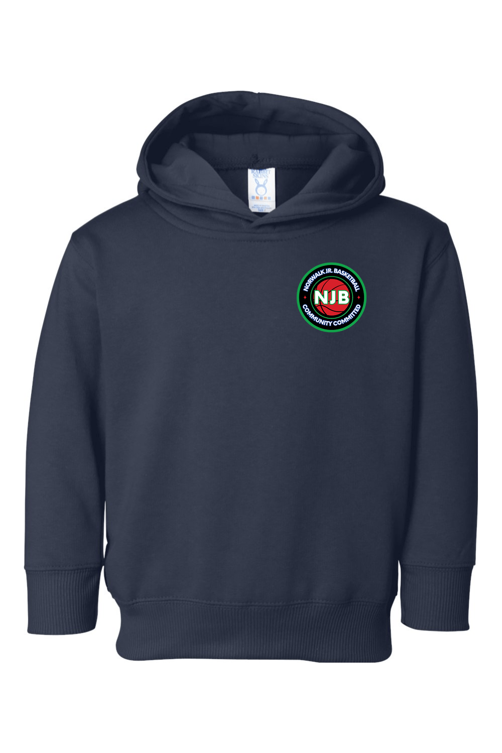 Norwalk Junior Basketball Toddler Fleece Hoodie Signature Lacrosse