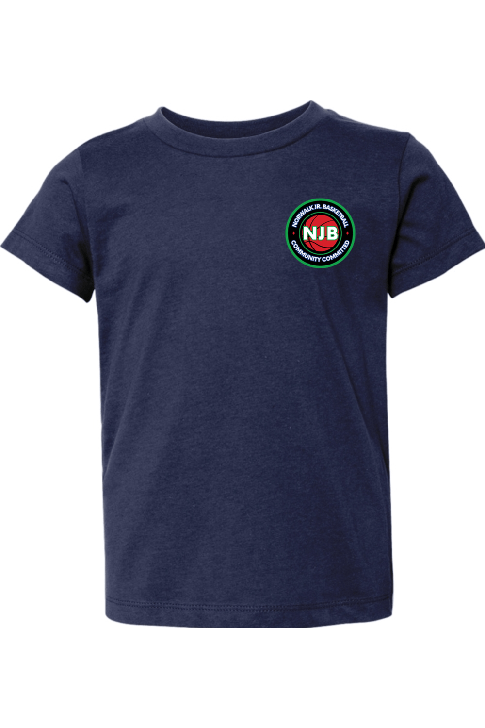 Norwalk Junior Basketball Toddler T-Shirt Signature Lacrosse