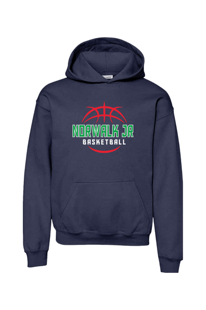 Norwalk Junior Basketball Youth Hoodie Signature Lacrosse