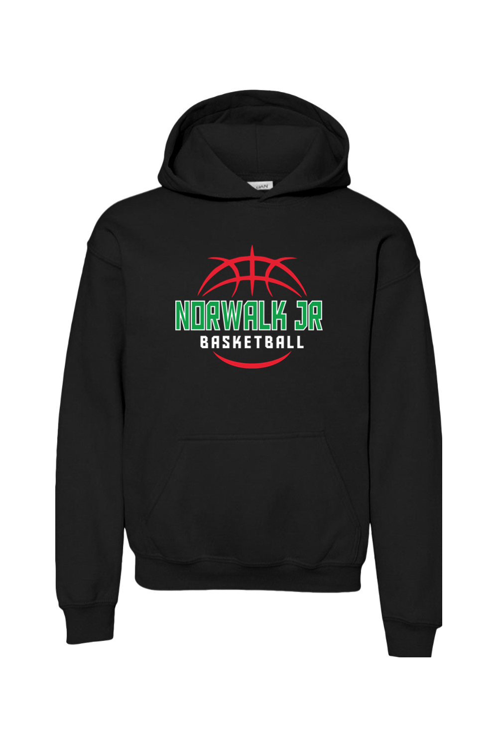 Norwalk Junior Basketball Youth Hoodie Signature Lacrosse