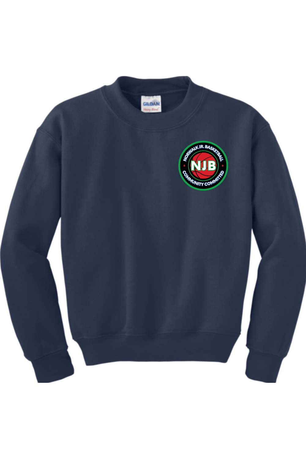 Norwalk Junior Basketball Youth Sweatshirt Signature Lacrosse