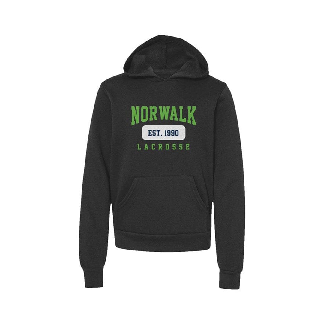 Norwalk Lacrosse Premium Youth Hoodie Signature Lacrosse