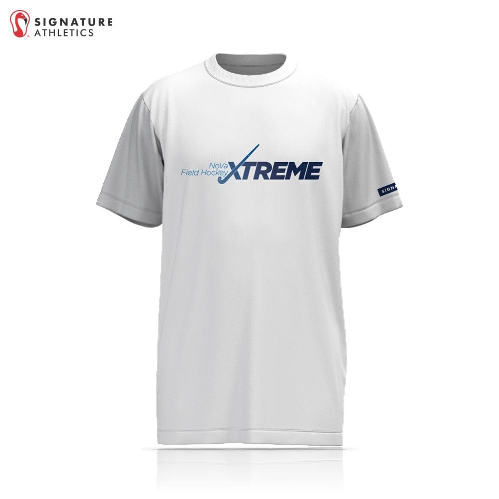 NoVa Xtreme FH Coach Short Sleeve Tech Tee: NoVa Xtreme Signature Lacrosse